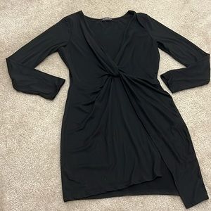 Long Sleeve. Black Dress. Fashion Nova